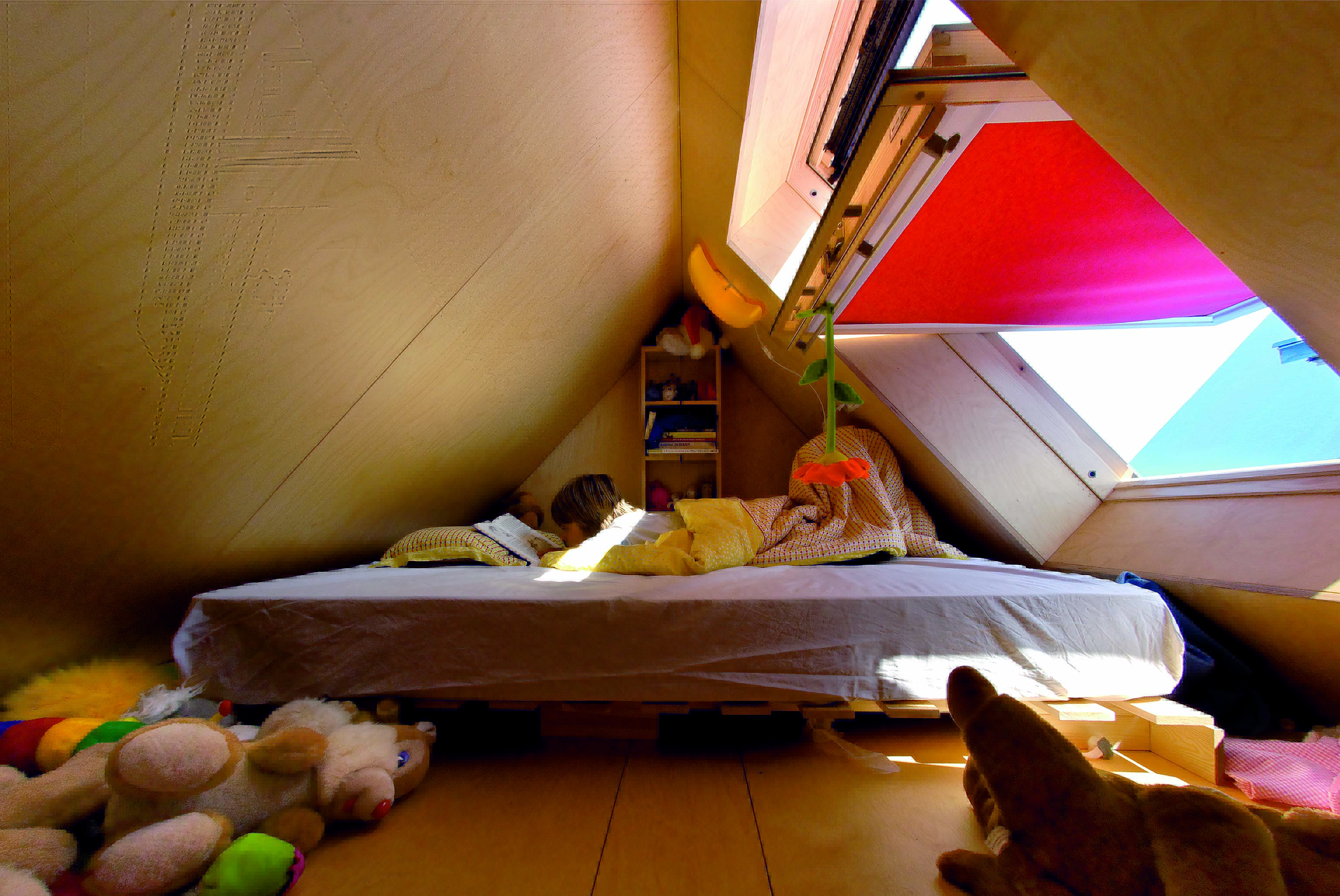 Camera da letto nella casetta